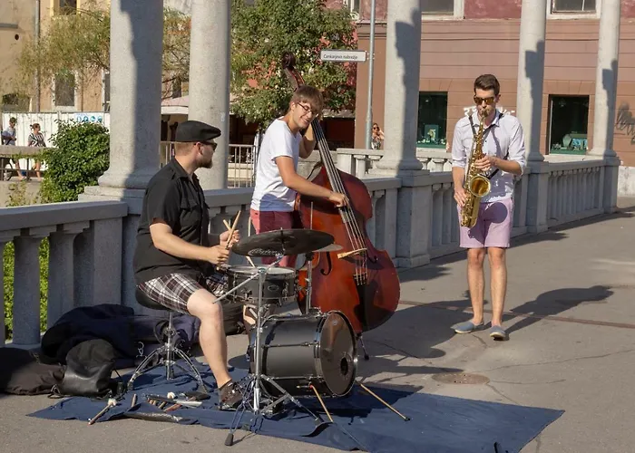 Njegoseva With Big Terrace לובליאנה