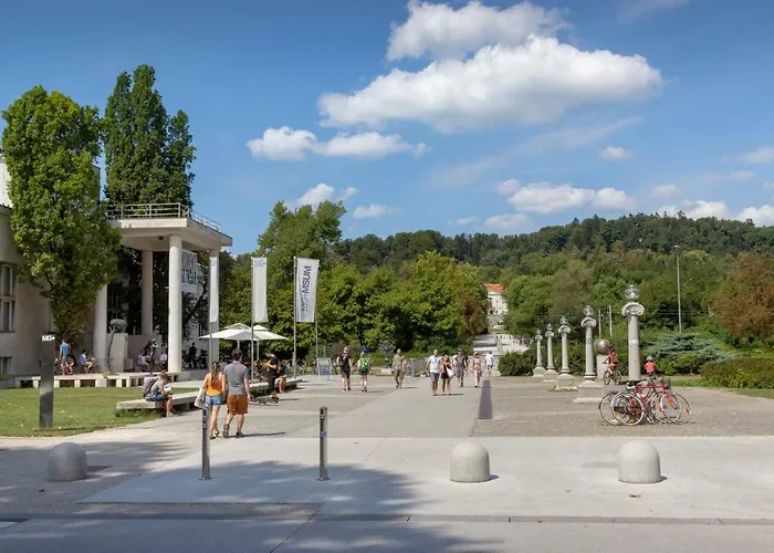 Njegoseva With Big Terrace דירה *